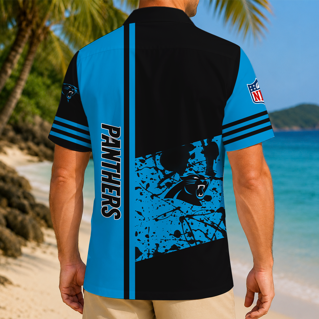 LIMITED EDITION - NEW CUSTOMIZED NFL23 CLP CAROLINA PANTHERS UNISEX HAWAIIAN SHIRT