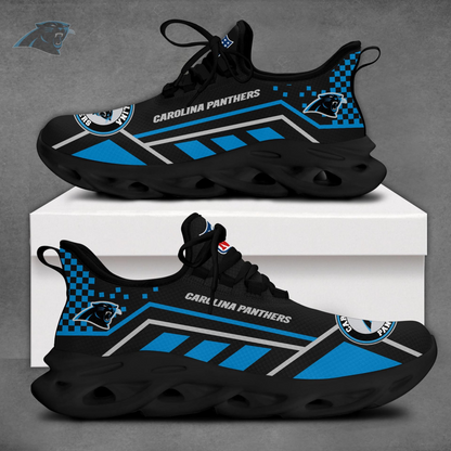 SPECIAL EDITION - NEW CUSTOMIZED NFL23 CLP CAROLINA PANTHERS MAX SOUL SHOES