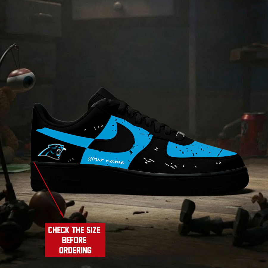 [SPECIAL OFFER] NEW CUSTOMIZED NFL23 CLP CAROLINA PANTHERS AF1 SNEAKERS
