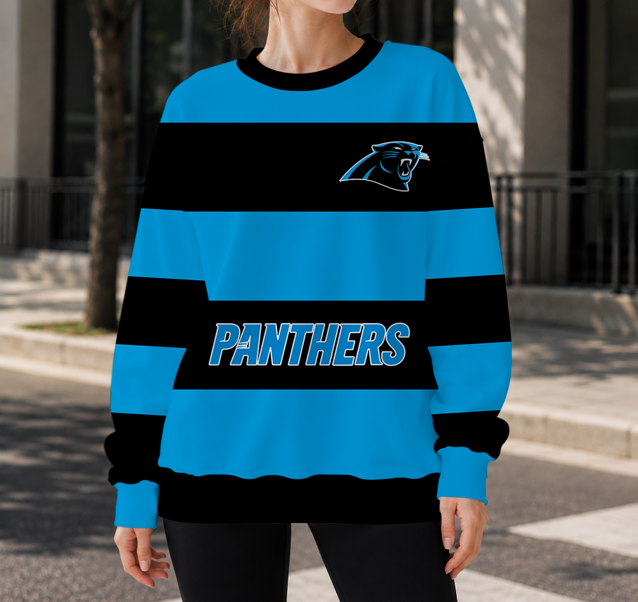 LIMITED EDITION - NEW CUSTOMIZED NFL23 CLP CAROLINA PANTHERS UNISEX SWEATSHIRT