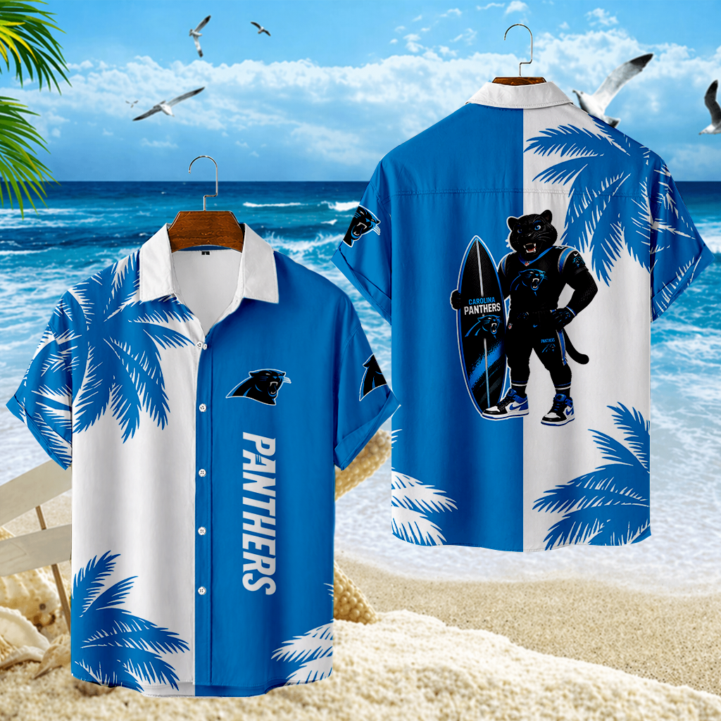 LIMITED EDITION - NEW CUSTOMIZED NFL23 CLP CAROLINA PANTHERS UNISEX HAWAIIAN SHIRT
