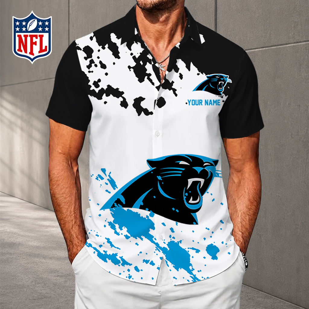 LIMITED EDITION - NEW CUSTOMIZED NFL23 CLP CAROLINA PANTHERS UNISEX HAWAIIAN SHIRT
