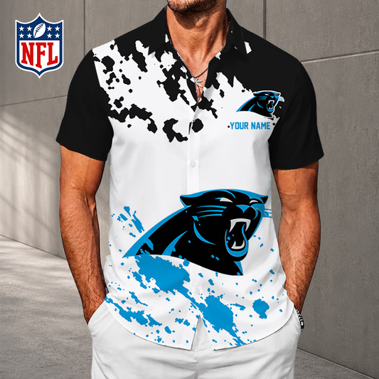 LIMITED EDITION - NEW CUSTOMIZED NFL23 CLP CAROLINA PANTHERS UNISEX HAWAIIAN SHIRT