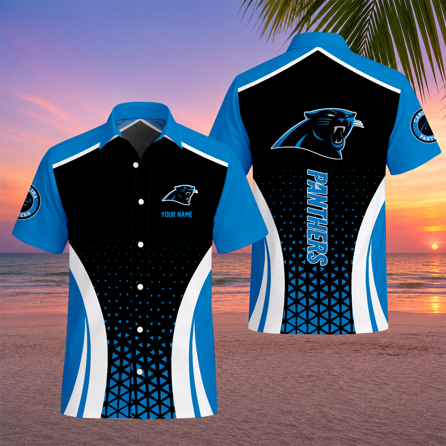 LIMITED EDITION - NEW CUSTOMIZED NFL23 CLP CAROLINA PANTHERS UNISEX HAWAIIAN SHIRT