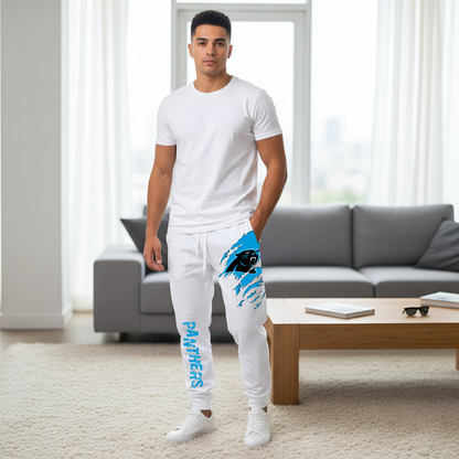LIMITED EDITION - NEW PERSONALIZED NFL23 CLP CAROLINA PANTHERS JOGGERS