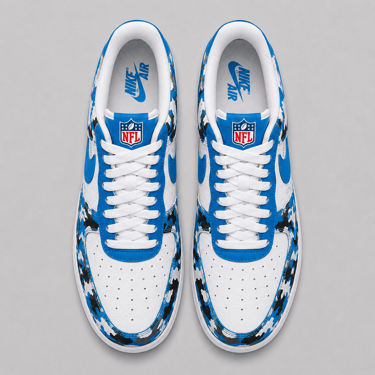 [SPECIAL OFFER] NEW CUSTOMIZED NFL23 CLP CAROLINA PANTHERS AF1 SHOES