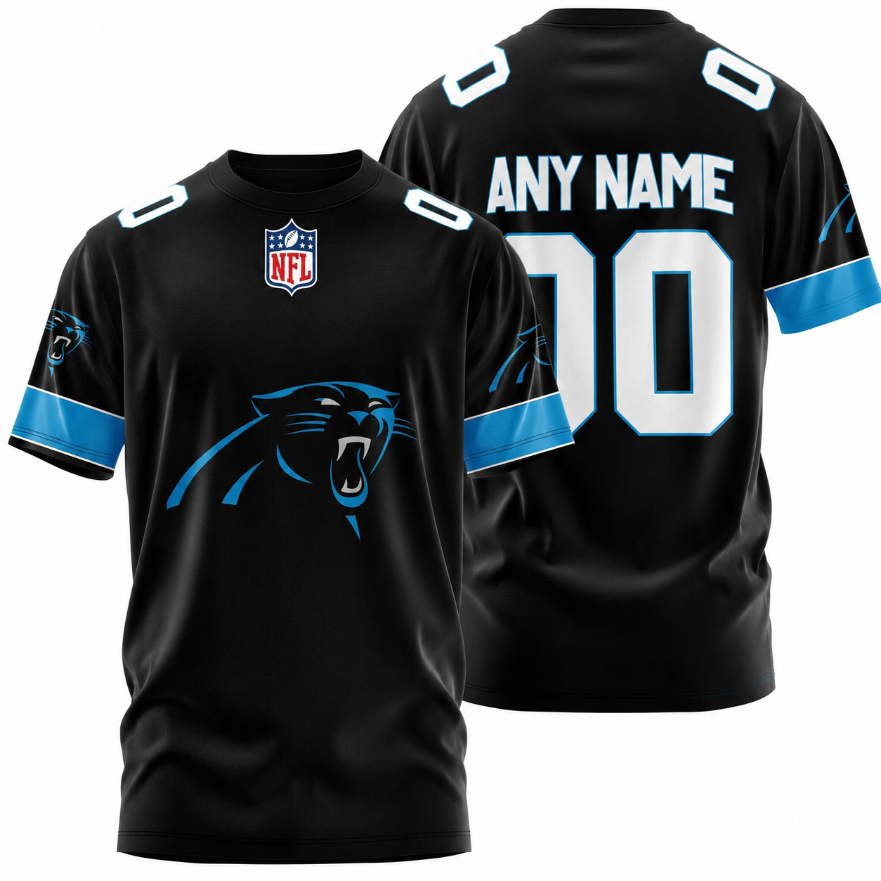 LIMITED EDITION - NEW CUSTOMIZED NFL23 CLP CAROLINA PANTHERS T-SHIRT, POLO SHIRT, ZIP POLO SHIRT, SWEATSHIRT, HOODIE & ZIP HOODIE