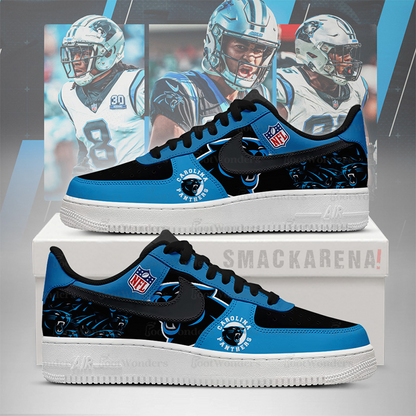 LIMITED EDITION - NEW CUSTOMIZED NFL23 CLP CR PANTHERS AF1 SNEAKERS