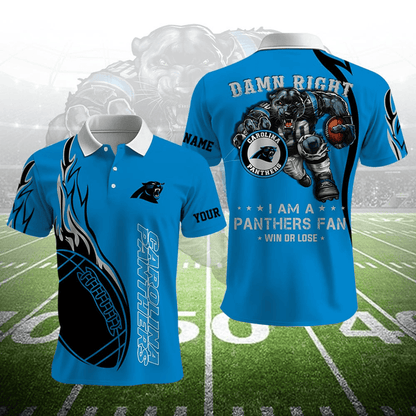 LIMITED EDITION - NEW CUSTOMIZED NFL23 CLP CAROLINA PANTHERS UNISEX T-SHIRT, POLO, HOODIE & JACKETS