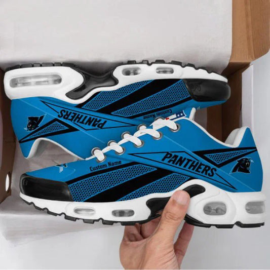 LIMITED EDITION - NEW CUSTOMIZED NFL23 CLP CAROLINA PANTHERS AIR MAX PLUS SNEAKERS