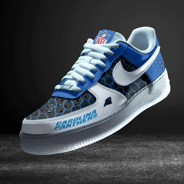 LIMITED EDITION - NEW CUSTOMIZED NFL23 CLP CAROLINA PANTHERS AF1 SNEAKERS