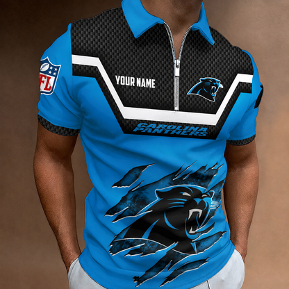 LIMITED EDITION - NEW CUSTOMIZED NFL23 CLP CAROLINA PANTHERS T-SHIRT, POLO SHIRT, ZIP POLO SHIRT, SWEATSHIRT, HOODIE & ZIP HOODIE