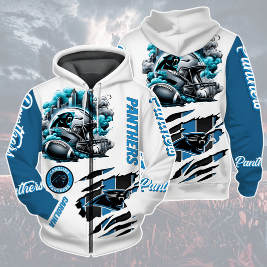 LIMITED EDITION - NEW CUSTOMIZED NFL23 CLP CAROLINA PANTHERS UNISEX T-SHIRT, POLO, HOODIE & JACKETS