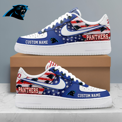 [SPECIAL OFFER] NEW CUSTOMIZED NFL23 CLP CAROLINA PANTHERS AF1 SHOES