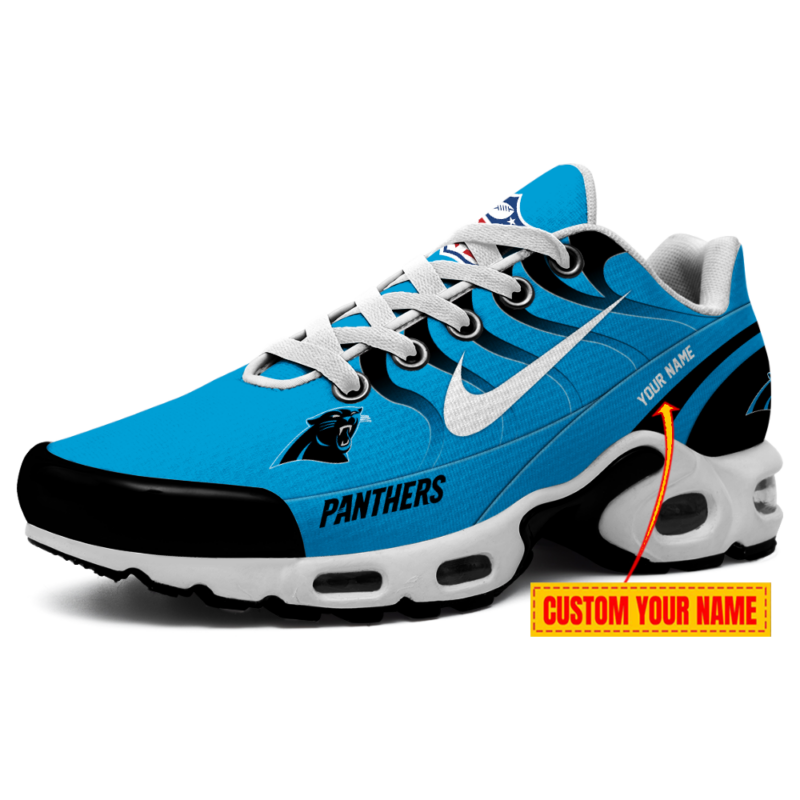 [SPECIAL OFFER] NEW CUSTOMIZED NFL23 CLP CAROLINA PANTHERS AIR MAX PLUS SNEAKERS