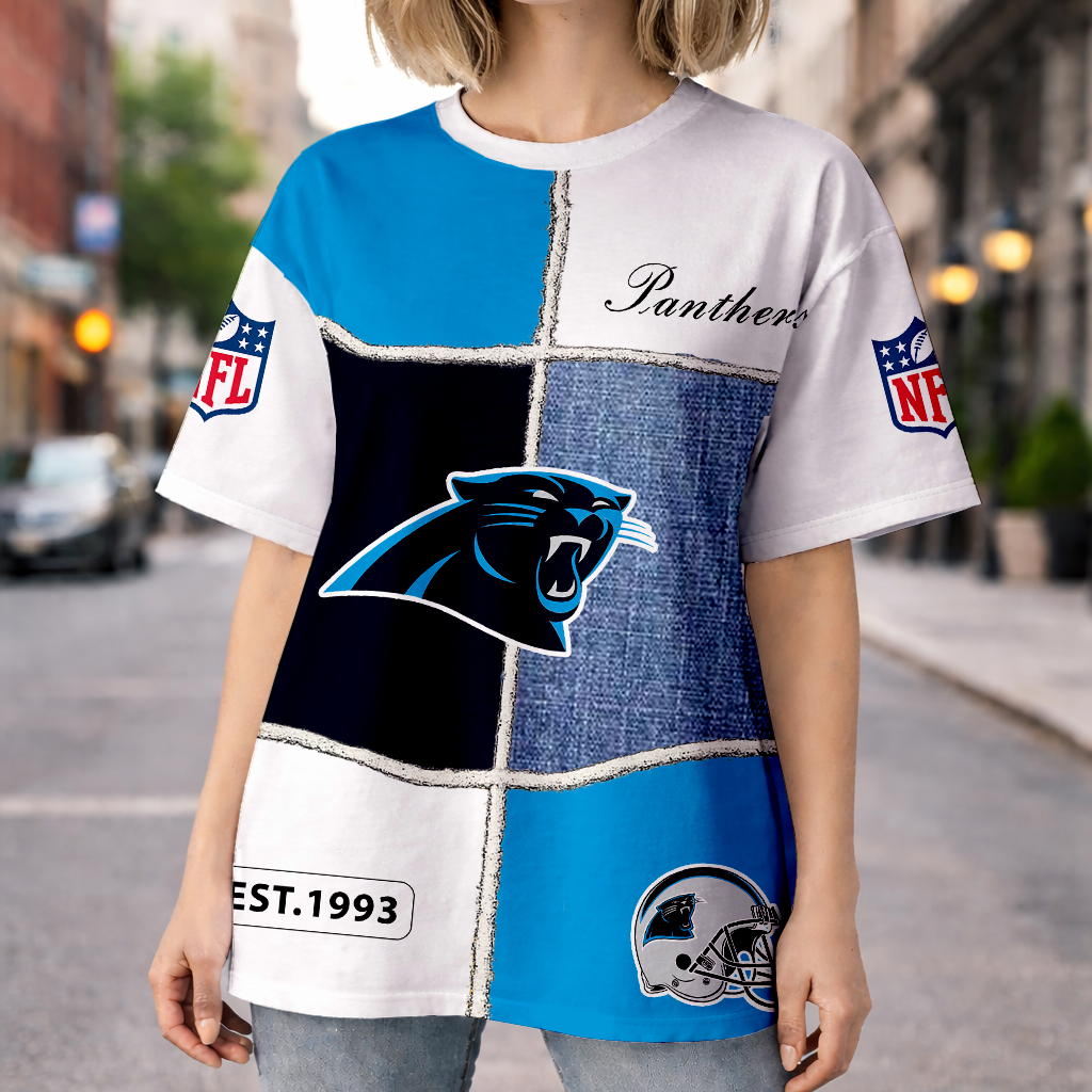 LIMITED EDITION - NEW CUSTOMIZED NFL23 CLP CAROLINA PANTHERS UNISEX T-SHIRT, POLO, HOODIE & JACKETS