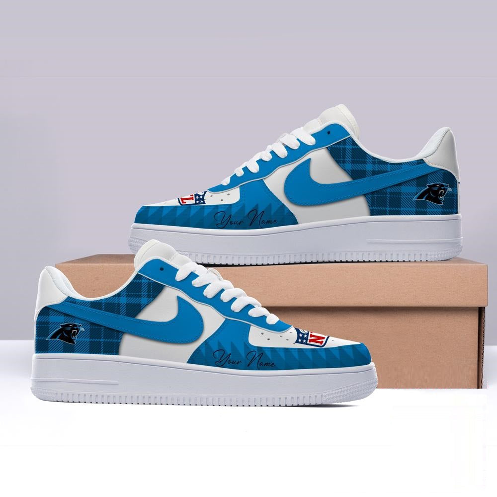 [SPECIAL OFFER] NEW CUSTOMIZED NFL23 CLP CAROLINA PANTHERS AF1 SHOES