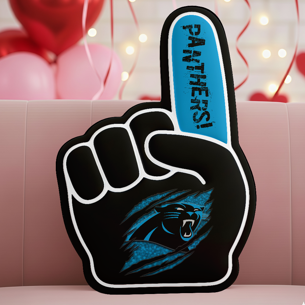 LIMITED EDITION - NEW CUSTOMIZED NFL23 CLP CAROLINA PANTHERS 3D BODY PILLOW