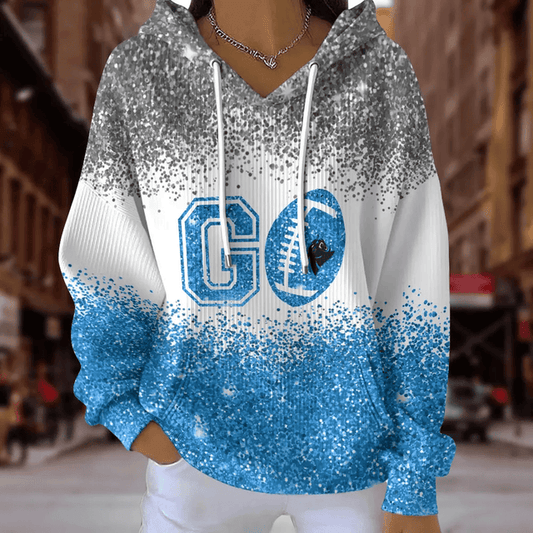 [SPECIAL OFFER] NEW CUSTOMIZED NFL23 CLP CAROLINA PANTHERS RIBBED HOODIE & SWEATSHIRT