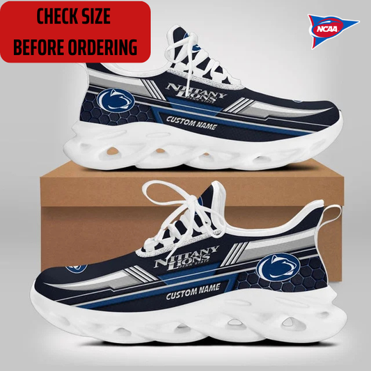 ELITE EDITION - NEW CUSTOMIZED NCAA FBS23 PNL PENN STATE NITTANY LIONS CLUNKY SNEAKERS