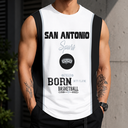 [HOT DEAL] NEW CUSTOMIZED NBA23 SAS SAN ANTONIO SPURS TANK TOP