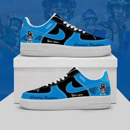 [SPECIAL OFFER] NEW CUSTOMIZED NFL23 CLP CAROLINA PANTHERS AF1 SHOES