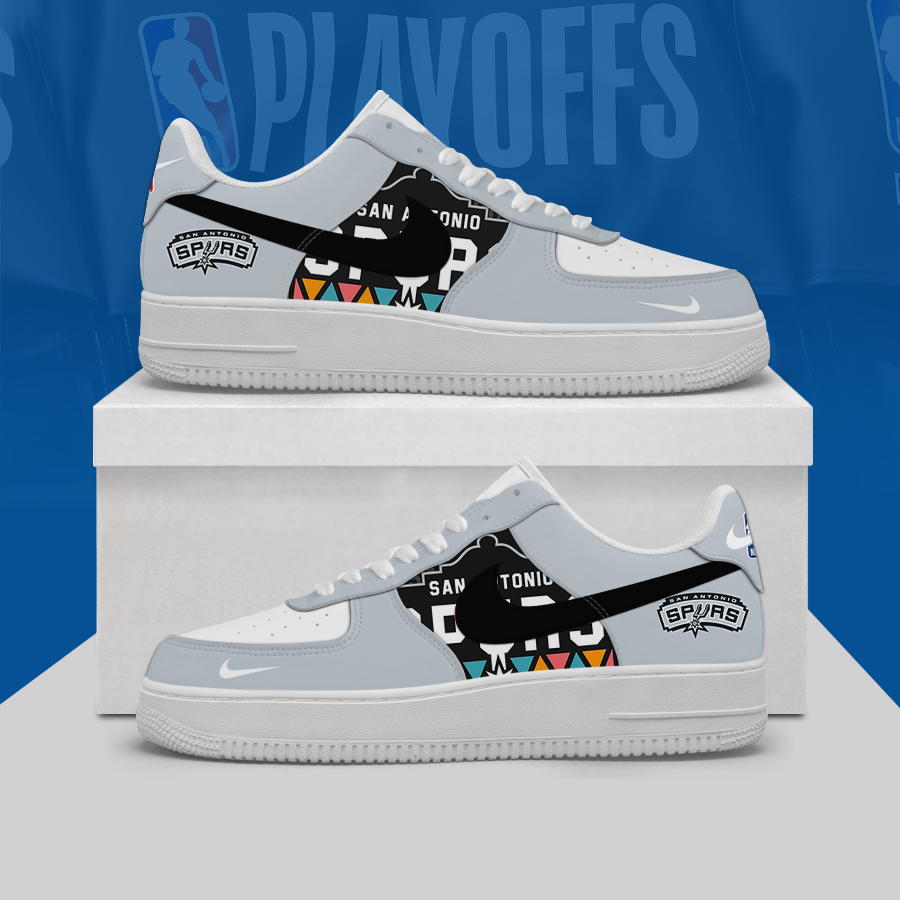[HOT DEAL] NEW CUSTOMIZED NBA23 SAS SAN ANTONIO SPURS AF1 SHOES