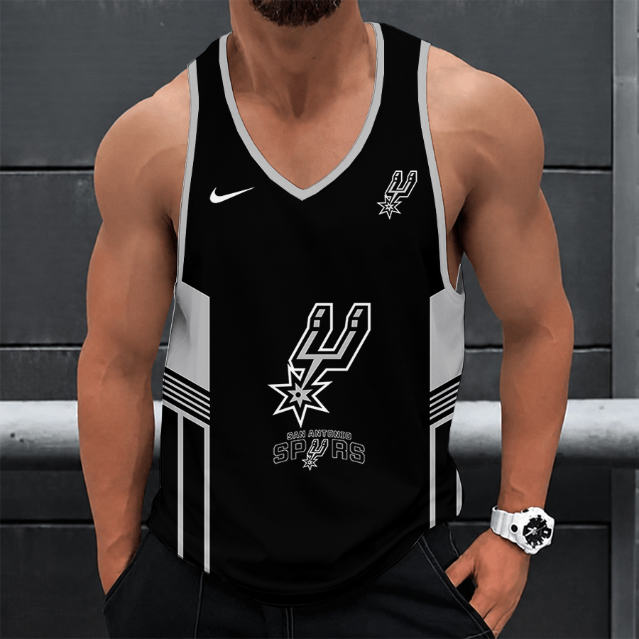 [HOT DEAL] NEW CUSTOMIZED NBA23 SAS SAN ANTONIO SPURS UNISEX TANK TOP