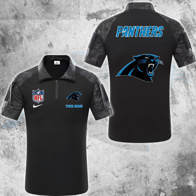 ELITE EDITION - NEW CUSTOMIZED NFL23 CLP CAROLINA PANTHERS POLO SHIRT, ZIP POLO SHIRT & T-SHIRTS