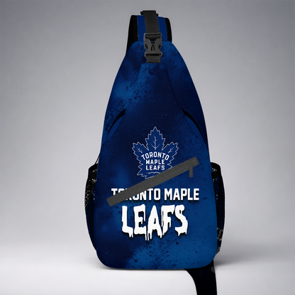 [SUPER SALE] NEW CUSTOMIZED NHL23 TML TORONTO MAPLE LEAFS SLING BAG
