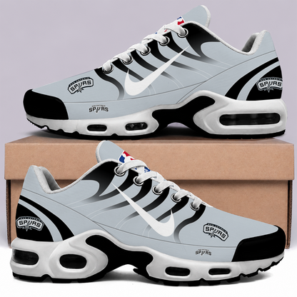 [HOT DEAL] NEW CUSTOMIZED NBA23 SAS SAN ANTONIO SPURS AIR MAX PLUS SNEAKERS