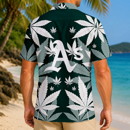 LIMITED EDITION - NEW CUSTOMIZED MLB23 OAS OAKLAND ATHLETICS UNISEX HAWAIIAN SHIRT