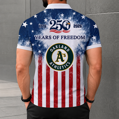 LIMITED EDITION - NEW CUSTOMIZED MLB23 OAS OAKLAND ATHLETICS POLO SHIRT, ZIP POLO SHIRT & T-SHIRTS