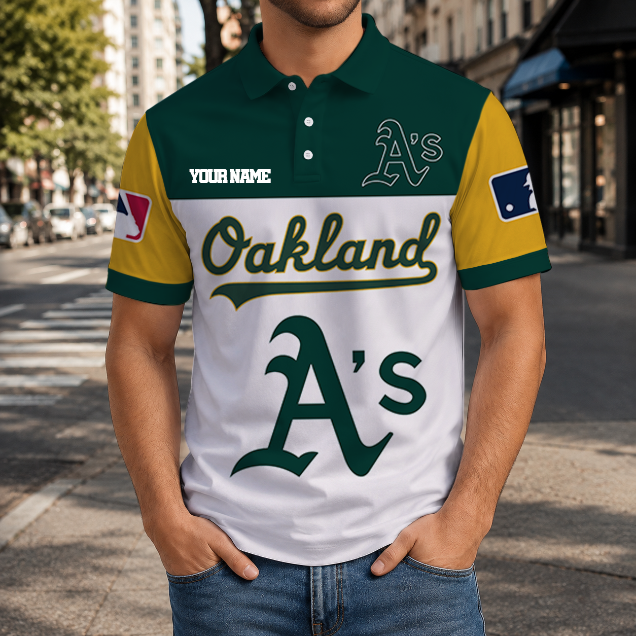 LIMITED EDITION - NEW CUSTOMIZED MLB23 OAS OAKLAND ATHLETICS T-SHIRT, POLO SHIRT, ZIP POLO SHIRT, SWEATSHIRT, HOODIE & ZIP HOODIE