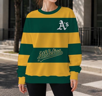 LIMITED EDITION - NEW CUSTOMIZED MLB23 OAS OAKLAND ATHLETICS UNISEX SWEATSHIRT
