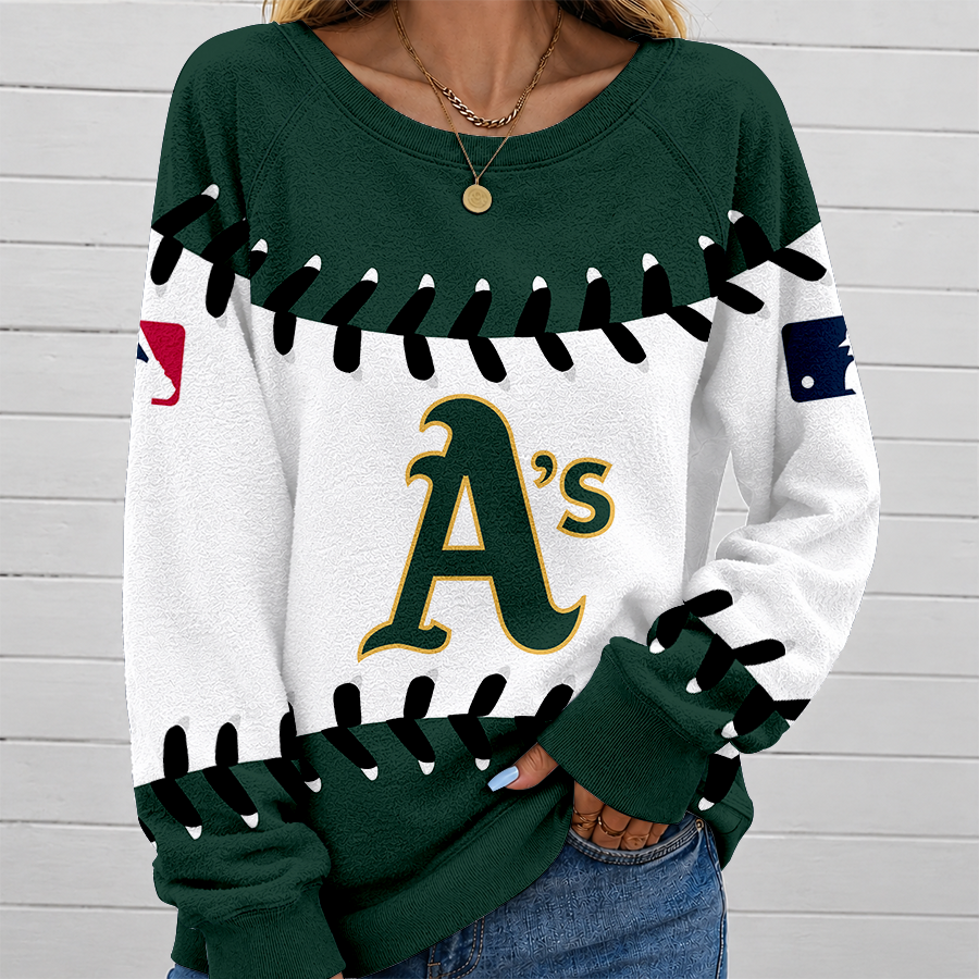 [FLASH SALE] NEW CUSTOMIZED MLB23 OAS OAKLAND ATHLETICS UNISEX SWEATSHIRT