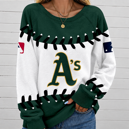 [FLASH SALE] NEW CUSTOMIZED MLB23 OAS OAKLAND ATHLETICS UNISEX SWEATSHIRT