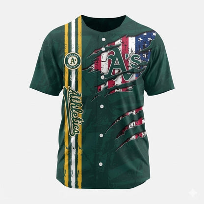 LIMITED EDITION - NEW CUSTOMIZED MLB23 OAS OAKLAND ATHLETICS BASEBALL JERSEY