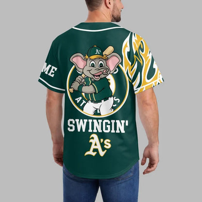 [FLASH SALE] NEW CUSTOMIZED MLB23 OAS OAKLAND ATHLETICS BASEBALL JERSEY