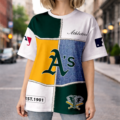 LIMITED EDITION - NEW CUSTOMIZED MLB23 OAS OAKLAND ATHLETICS UNISEX T-SHIRT, POLO, HOODIE & JACKETS