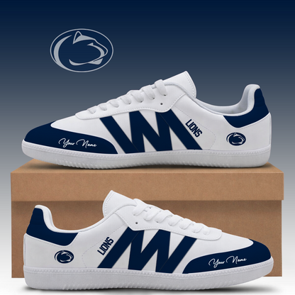 [FAN FAVORITE] NEW CUSTOMIZED NCAA FBS23 PNL PENN STATE NITTANY LIONS CLASSIC SNEAKERS
