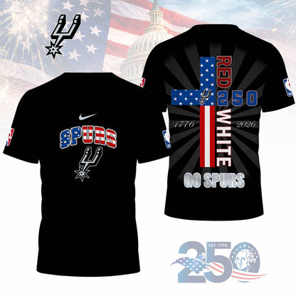 LIMITED EDITION - NEW CUSTOMIZED NBA23 SAS SAN ANTONIO SPURS T-SHIRT, POLO SHIRT, ZIP POLO SHIRT, SWEATSHIRT, HOODIE & ZIP HOODIE