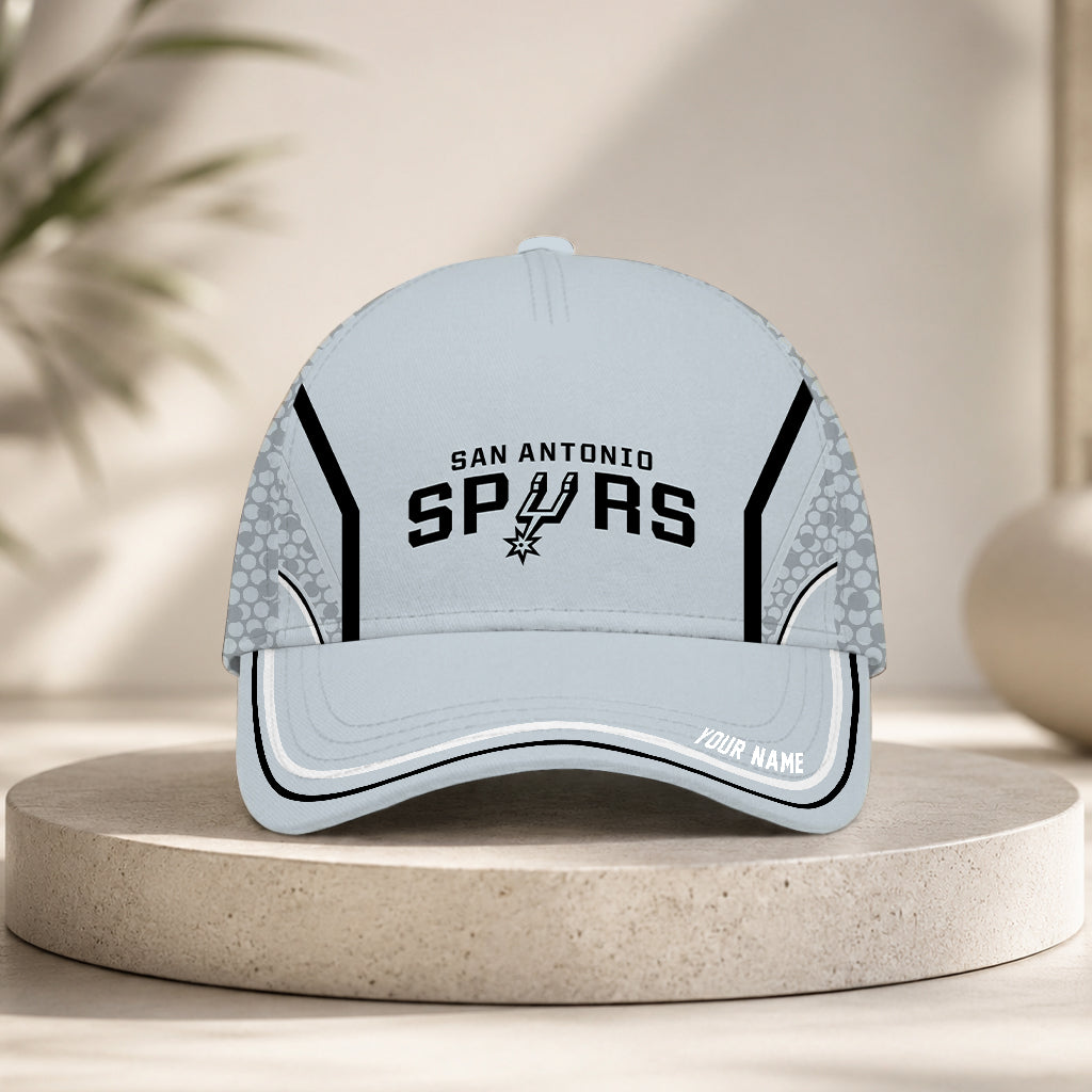 SPECIAL EDITION - NEW CUSTOMIZED NBA23 SAS SAN ANTONIO SPURS CLASSIC CAP