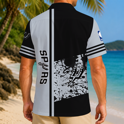 LIMITED EDITION - NEW CUSTOMIZED NBA23 SAS SAN ANTONIO SPURS UNISEX HAWAIIAN SHIRT