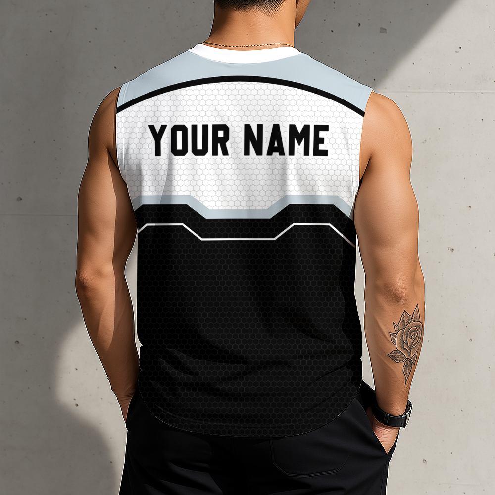LIMITED EDITION - NEW CUSTOMIZED NBA23 SAS SAN ANTONIO SPURS MEN'S TANK TOP