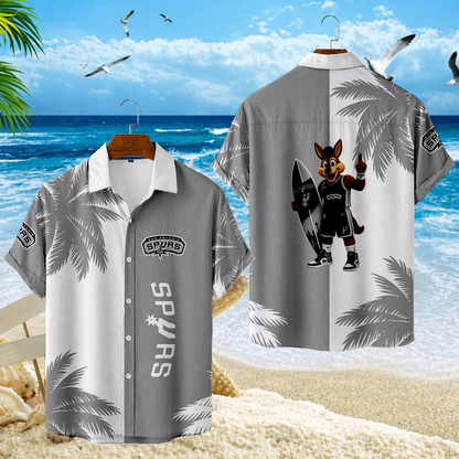 LIMITED EDITION - NEW CUSTOMIZED NBA23 SAS SAN ANTONIO SPURS UNISEX HAWAIIAN SHIRT