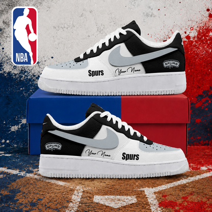 MEGA SALE - NEW CUSTOMIZED NBA23 SAS SAN ANTONIO SPURS AF1 SNEAKERS