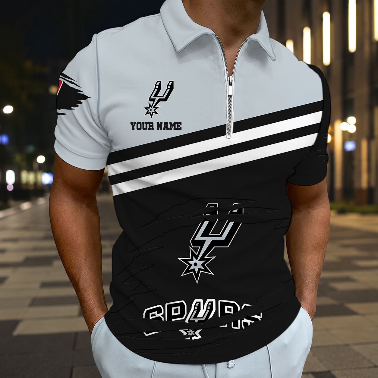 LIMITED EDITION - NEW CUSTOMIZED NBA23 SAS SAN ANTONIO SPURS T-SHIRT, POLO SHIRT, ZIP POLO SHIRT, SWEATSHIRT, HOODIE & ZIP HOODIE
