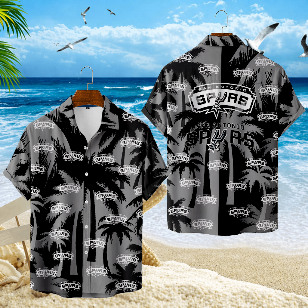 LIMITED EDITION - NEW CUSTOMIZED NBA23 SAS SAN ANTONIO SPURS UNISEX HAWAIIAN SHIRT