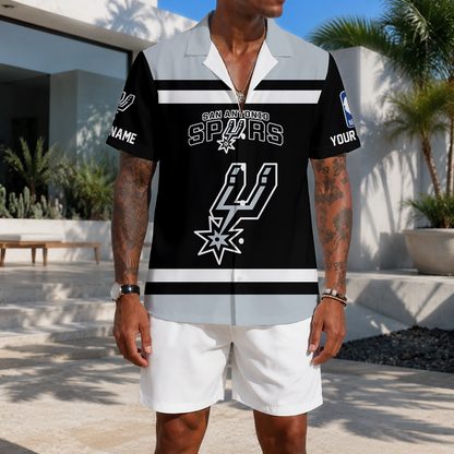 EXCLUSIVE EDITION - NEW CUSTOMIZED NBA23 SAS SAN ANTONIO SPURS UNISEX HAWAIIAN SHIRT
